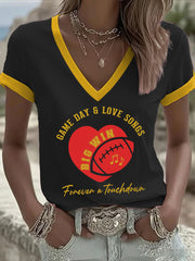 Women's Gym Teacher and English Teacher Love Story T-Shirt