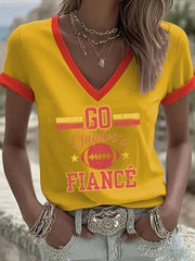 Women's Gym Teacher and English Teacher Love Story T-Shirt