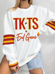 Women's English Teacher And Gym Teacher Getting Married End Game Casual Sweatshirt