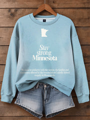 Women's Pray For Minneapolis And Protect Our Children Sweatshirt