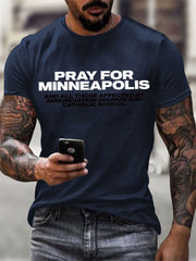 Men's Pray For Minneapolis And Protect Our Children T-shirt