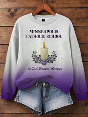 Women's Minneapolis Catholic School In Our Hearts Always Sweatshirt