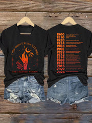 Women's They Didn't Burn Witches They Burned Women Tee