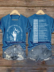 Women's They Didn't Burn Witches They Burned Women Tee