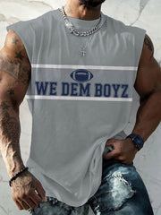 Men's American football vest