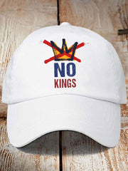 Unisex 8647 FDT 50501 No Kings Print Hat
