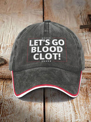 Unisex Resort Let's Go Blood Clot 2025 Print Cap