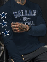 Men's American Football Long Sleeve T-Shirt