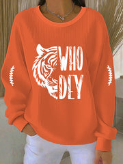 Women's American football sweatshirt