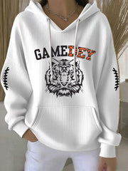 Women's American football hoodie