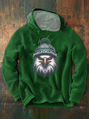 Men's Football Fans Lovers Gameday Casual French Terry Hoodie