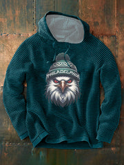 Men's Football Fans Lovers Gameday Casual French Terry Hoodie