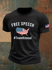 Men's TeamKimmel Printed imitation cotton short-sleeved T-shirt