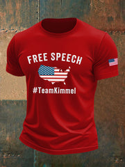 Men's TeamKimmel Printed imitation cotton short-sleeved T-shirt