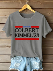 Women's Stand With Team Kimmel Printed T-shirt