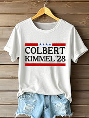 Women's Stand With Team Kimmel Printed T-shirt