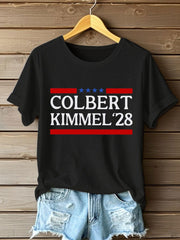 Women's Stand With Team Kimmel Printed T-shirt