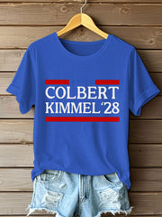 Women's Stand With Team Kimmel Printed T-shirt