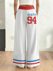 Women's Bunny Football Music Lover Printed Pants