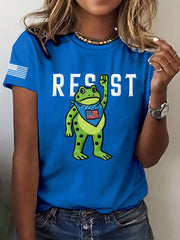 Women's Portland Frog Resist Short Sleeve T-Shirt