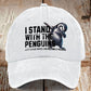 Unisex Istand With The Penguins Justice For Heard And Mcddnald Islands Print Baseball Cap