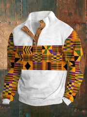 Men'S Casual Printed Long Sleeve Sweatshirt
