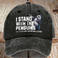 Unisex Istand With The Penguins Justice For Heard And Mcddnald Islands Print Baseball Cap