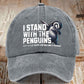 Unisex Istand With The Penguins Justice For Heard And Mcddnald Islands Print Baseball Cap