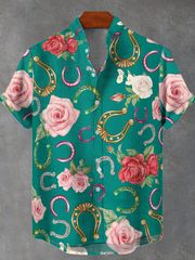 Men's Derby Day Printed Casual Shirt