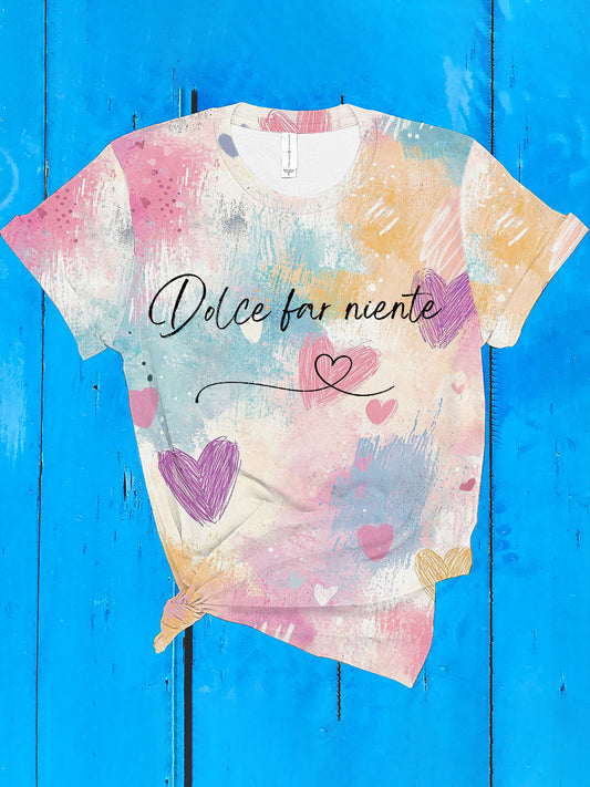 Damen Italienisches "Sweet Nothing to Do" T-Shirt