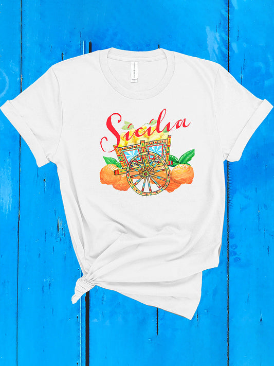 Damen-T-Shirt im italienischen Stil