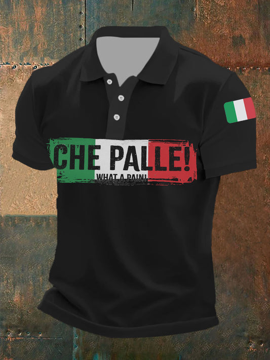 Italienische Poloshirts für Herren