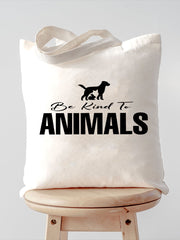 Animal protection canvas bag