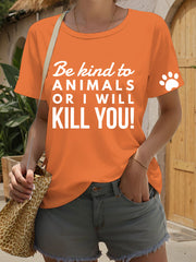 Women's Animal Friendly T-Shirts
