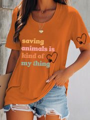Women's Animal Friendly T-Shirts