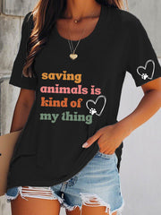 Women's Animal Friendly T-Shirts
