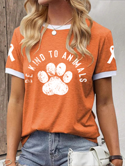 Women's Be kind to animals T-shirt