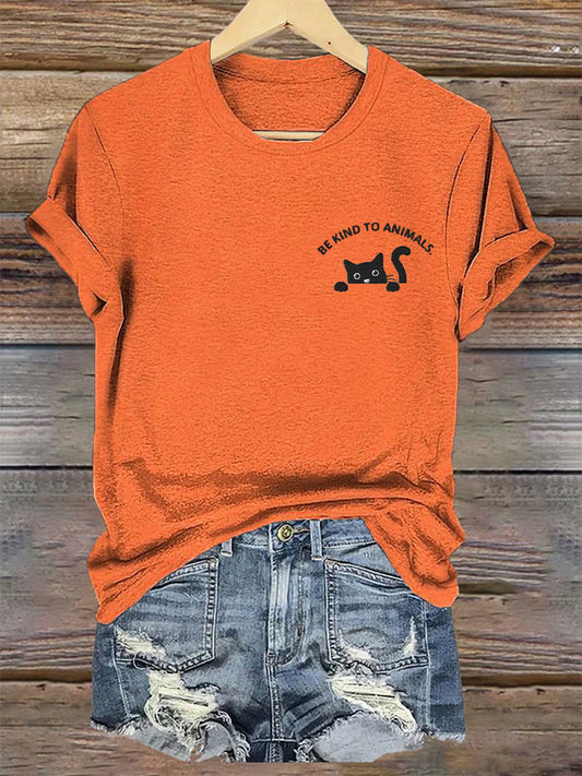 Camiseta de protección animal para mujer