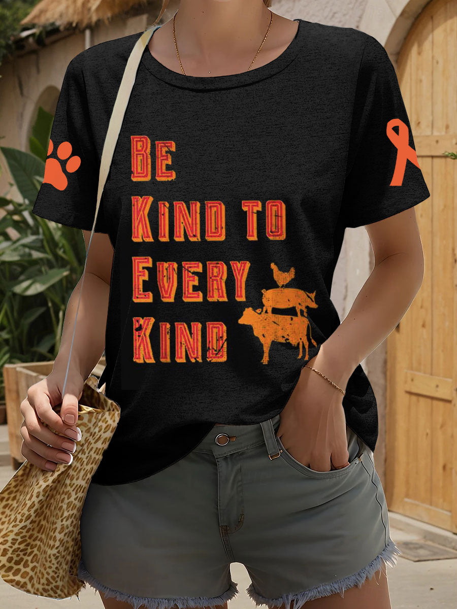 Women's Be kind to every kind T-shirt