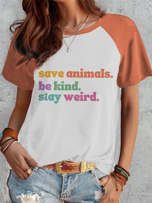 Camisetas para mujer respetuosas con los animales
