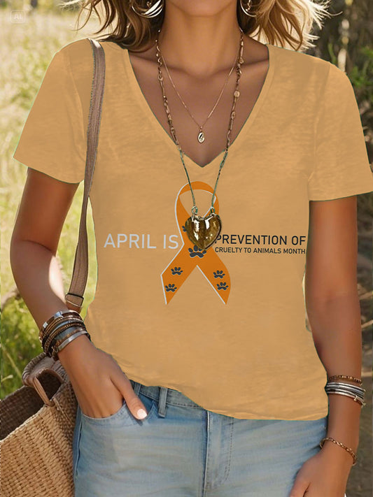 Camisetas de protección animal para mujer