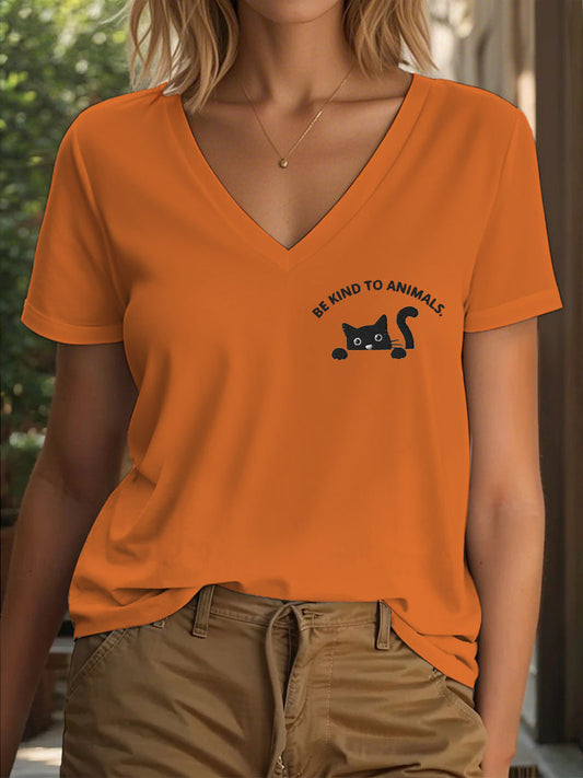 Camiseta de protección animal para mujer