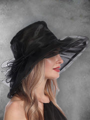 Women's Derby Organza Headdress