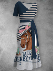 Women's talk derby to me dress