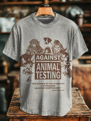 Unisex Against animal testing T-shirt