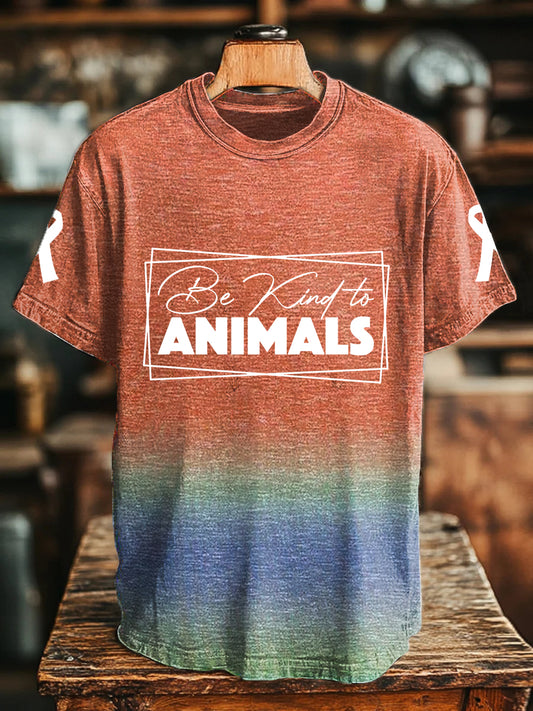 Unisex be kind to animals T-shirt