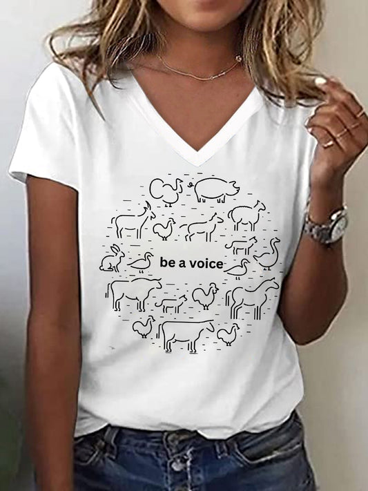 Women's Iron On Short Sleeve T-Shirt