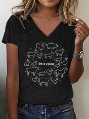 Women's Iron On Short Sleeve T-Shirt