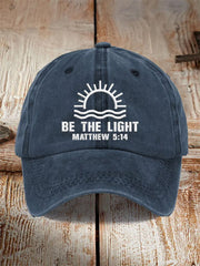 Unisex Be The Light Matthäus 5:14 Print Mütze