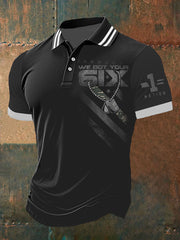 Polo à manches courtes pour homme We Got Your Six